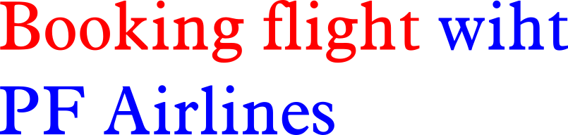 Welcom Booking flight